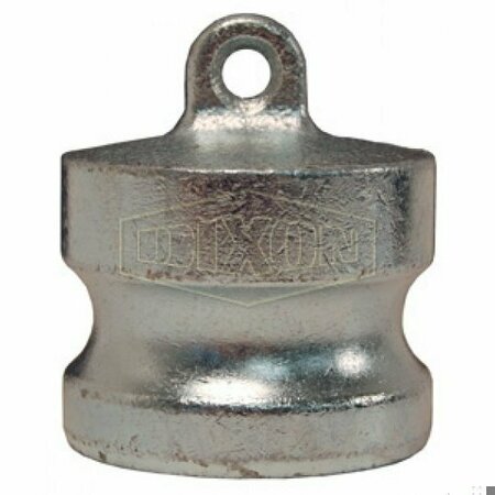 DIXON Boss-Lock Type DP Cam and Groove Dust Plug, 4 in Nominal, Malleable Iron, Domestic 400-DP-PM